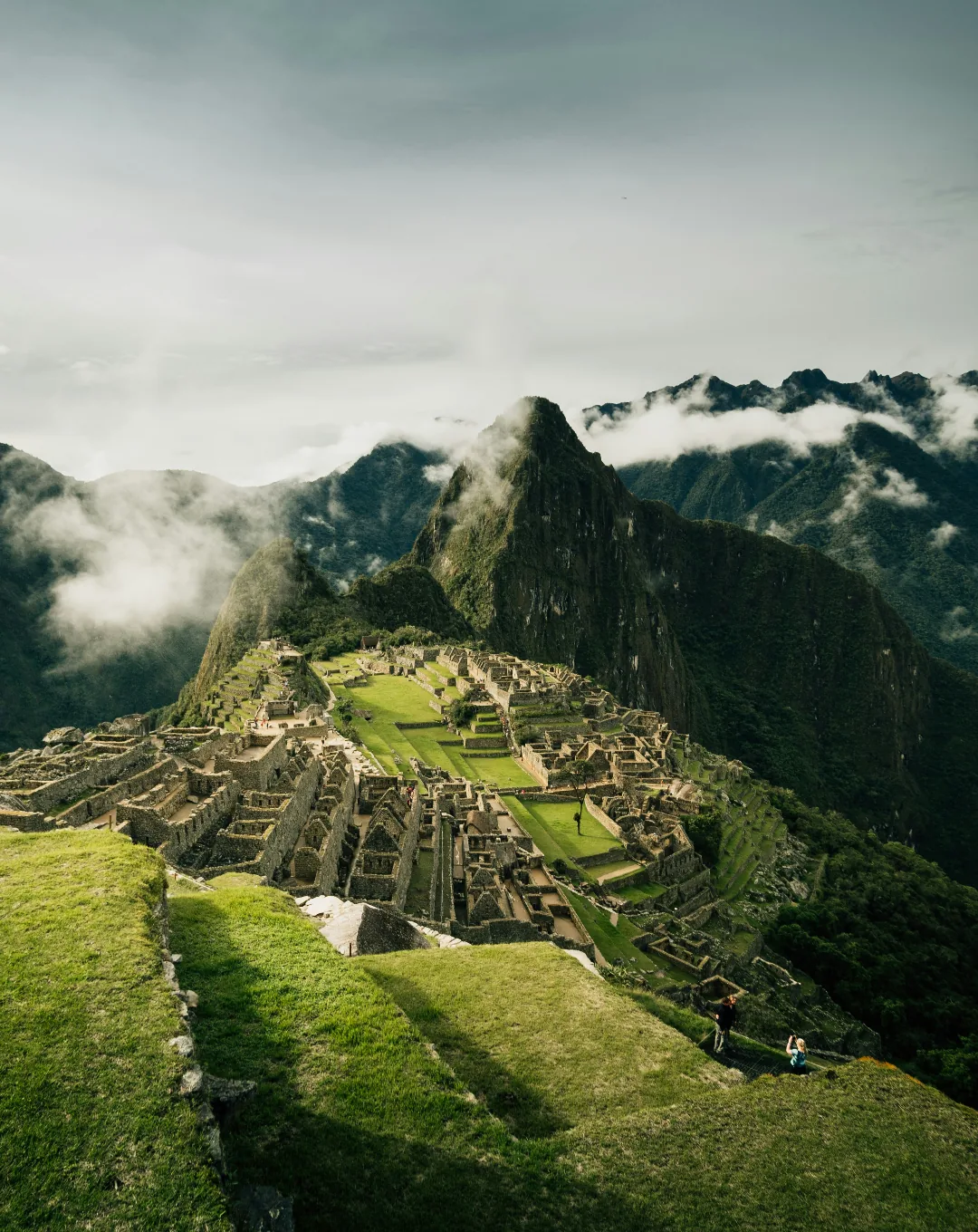 Machu Picchu citadel in the Andes