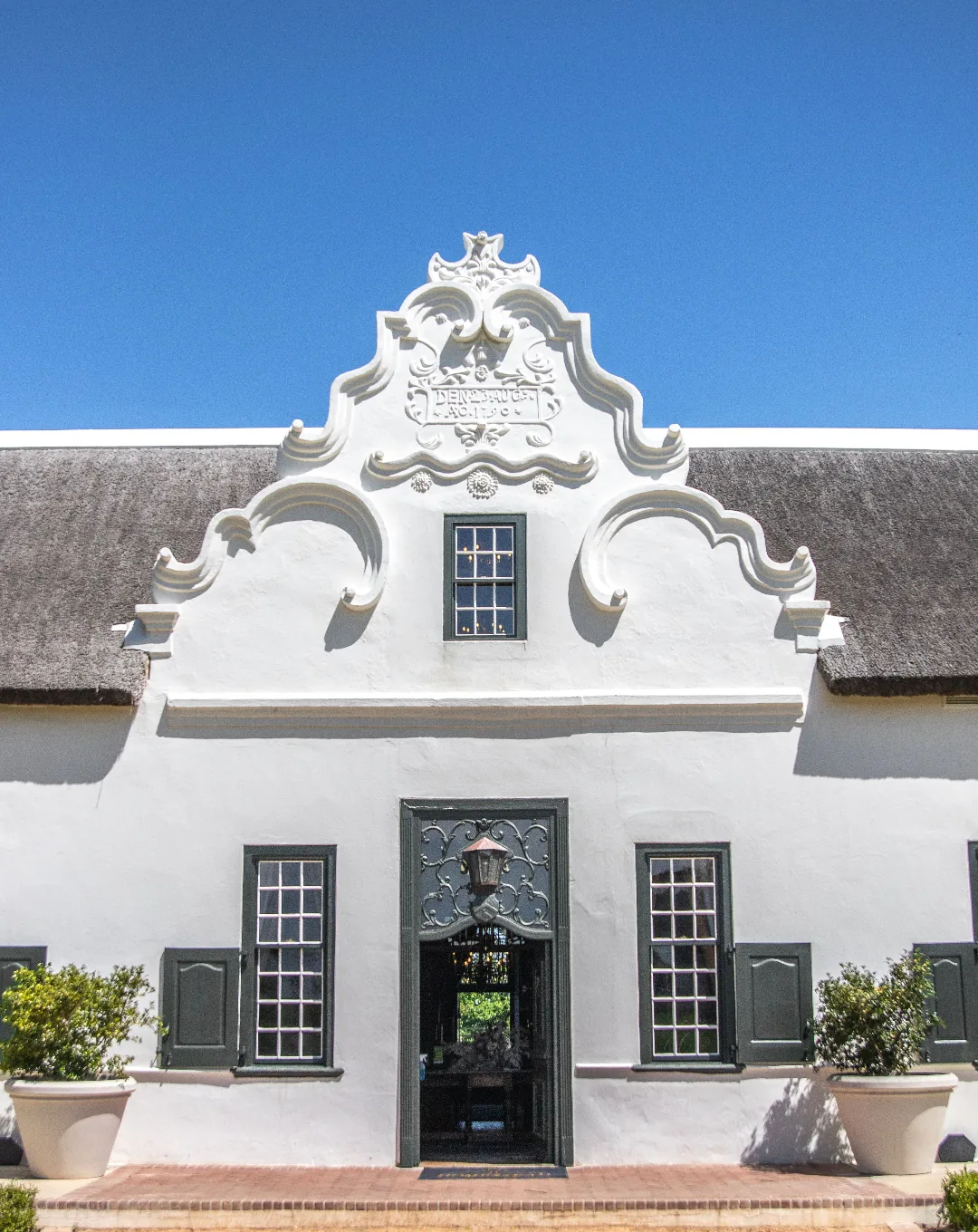 Cape Dutch manor house in the Winelands