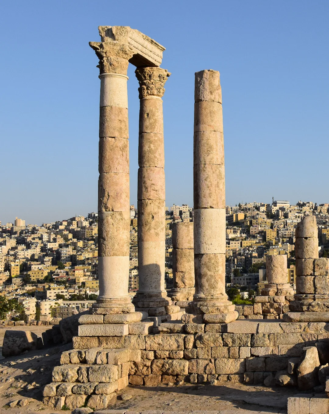 Temple of Hercules on the Amman Citadel